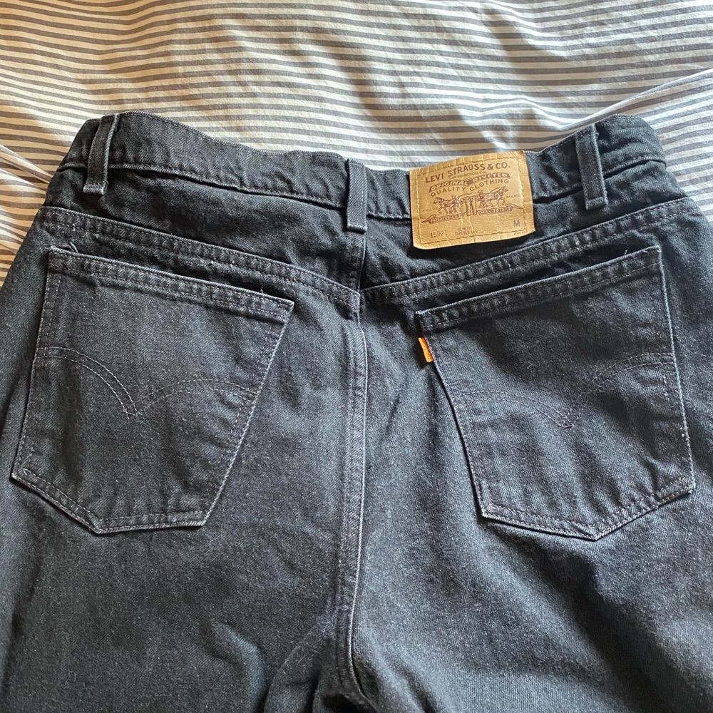 VINTAGE ORANGE TAG 912 Levi’s 16 regular medium slim fit tapered leg
